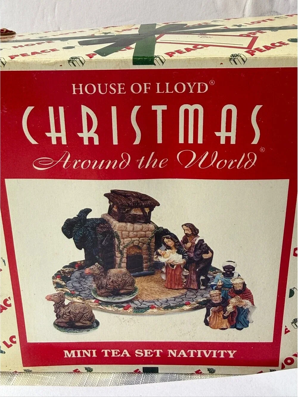 House of Lloyd Christmas Around the World Mini Tea Set Nativity S-12